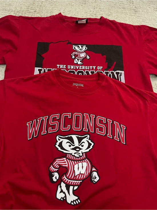 Jansport Other - Pair of Vintage Wisconsin Badgers Jansport Tees